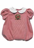Main image for Baby Maryland Terrapins Red Vive La Fete Gingham Collar Short Sleeve One Piece