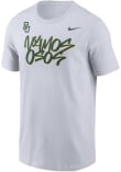 Main image for Baylor Bears White Nike Football Vamos Osos Core Short Sleeve T Shirt