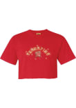 Main image for Maryland Terrapins Red Summit Sportswear Rhinestone and Pearls Short Sleeve T-Shirt