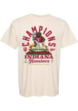 Main image for Indiana Hoosiers Ivory Something Inked 2026 Rose Bowl Champions Bison Stadium Short Sleeve T Shirt