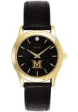 Main image for Miami RedHawks Bulova Leather Womens Watch - Black
