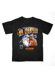 Main image for Kylan Boswell  Mens Black Illinois Fighting Illini Mr.Champaign Basketball NIL Graphic Fashion Pla..