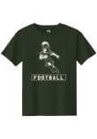 Main image for Youth Michigan State Spartans Green Summit Sportswear Sparty Playing Football Short Sleeve T-Shirt