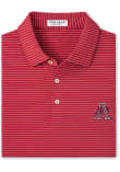 Main image for Peter Millar Arkansas Razorbacks Mens Cardinal Hemlock Short Sleeve Fashion Polo
