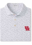 Main image for Mens Houston Cougars White Peter Millar Buzzer Beater Short Sleeve Fashion Polo