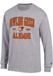 Main image for Mens Bowling Green Falcons Grey Champion Est Date Alumni Jersey Tee