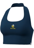Main image for Womens Michigan Wolverines Navy Blue Champion Halter Tank Top