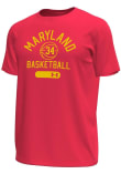 Main image for Len Bias Under Armour Mens Red Maryland Terrapins Mens Basketball Len Bias Tech Stretch Player T S..