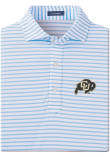Main image for Mens Colorado Buffaloes Light Blue Turtleson Gus Short Sleeve Fashion Polo