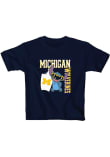 Main image for Youth Michigan Wolverines  Blue 84 Stitch Short Sleeve T-Shirt