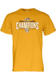 Main image for Western Michigan Broncos Gold Blue 84 2025 MAC Football Champions Short Sleeve T Shirt