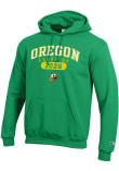 Main image for Mens Oregon Ducks Green Champion Class of 2026 Powerblend Hooded Sweatshirt