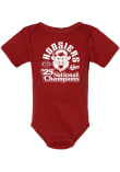 Main image for Baby Indiana Hoosiers Crimson Summit Sportswear 2025 College Football National Champions Vintage B..