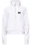 Main image for Womens Michigan Wolverines Grey lululemon Scuba Funnel Short Qtr Zip