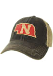 Main image for Nebraska Cornhuskers Black Old Favorite Trucker Side Patch Adjustable Hat
