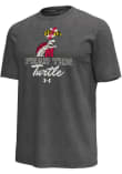 Main image for Maryland Terrapins Charcoal Under Armour Icon Short Sleeve Fashion T Shirt
