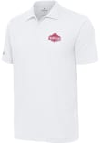Main image for Mens Ohio State Buckeyes White Antigua 2024 Football National Champions Tribute Short Sleeve Polo..