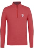 Main image for Mens Indiana Hoosiers Crimson Turtleson Ciro Qtr Zip Pullover