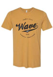 Main image for Iowa Hawkeyes Wave Short Sleeve T Shirt - Gold