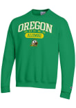 Main image for Mens Oregon Ducks Green Champion Pill Alumni Powerblend Crew Sweatshirt