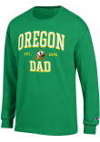Main image for Mens Oregon Ducks Green Champion Est Date Dad Jersey Tee