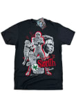 Main image for Jeremiah Smith GV Art + Design Mens Black Ohio State Buckeyes Football NIL Cutout Player T Shirt