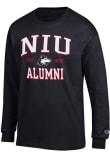 Main image for Mens Northern Illinois Huskies Black Champion Est Date Alumni Jersey Tee