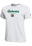 Main image for Ohio Bobcats White Champion Script Core Short Sleeve T-Shirt