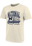 Main image for Youth Michigan Wolverines Ivory  2026 Men's Basketball National Champions Short Sleeve T-Shirt