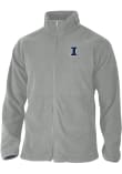 Main image for Mens Illinois Fighting Illini Grey Columbia Everest Ridge Long Sleeve Full Zip Jacket
