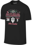 Main image for Indiana Hoosiers 2026 Rose Bowl Champions Score Short Sleeve T Shirt - Black