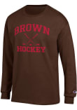 Main image for Champion Brown Bears Brown Hockey Jersey Long Sleeve T Shirt