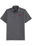 Main image for Vineyard Vines Arkansas Razorbacks Mens Black St. Jean Stripe Short Sleeve Fashion Polo