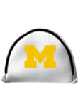 Main image for White Michigan Wolverines Mallet Putter Cover