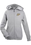 Main image for Youth Grey Purdue Boilermakers Henry Long Sleeve Full Zip Jacket