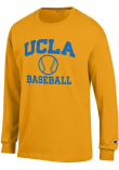 Main image for Mens UCLA Bruins Gold Champion Baseball Icon Jersey Tee