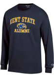 Main image for Mens Kent State Golden Flashes Navy Blue Champion Mascot Alumni Jersey Tee