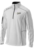 Main image for Mens Purdue Boilermakers White Columbia Vault Heat Seal Omni Wick Shotgun Qtr Zip Pullover