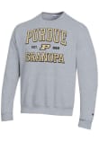 Main image for Mens Purdue Boilermakers Grey Champion Est. Date Grandpa Powerblend Crew Sweatshirt