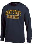Main image for Mens Kent State Golden Flashes Navy Blue Champion Jersey Tee