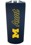Main image for Navy Blue Michigan Wolverines 18oz Aunt Soft Touch Stainless Steel Tumbler