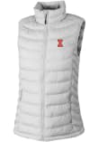 Main image for Womens Illinois Fighting Illini White Columbia Powder Lite Vest