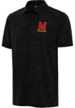 Main image for Mens Maryland Terrapins Black Antigua Eternal Short Sleeve Polo Shirt