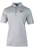 Main image for Mens Purdue Boilermakers Grey Columbia Vault Heat Seal Double Hit Short Sleeve Polo Shirt