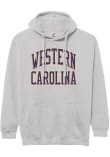 Main image for Western Carolina Mens Grey Arch Name Long Sleeve Hoodie