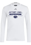 Main image for Mens Penn State Nittany Lions White Adidas D4T Long Sleeve T-Shirt