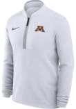 Main image for Mens Minnesota Golden Gophers White Nike Victory Qtr Zip Pullover