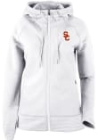 Main image for Womens USC Trojans White Columbia Pack It Up Long Sleeve Full Zip Jacket