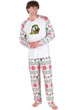 Main image for Mens Oregon Ducks White Concepts Sport Holiday Tidings Loungewear Sleep Pants