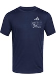 Main image for Penn State Nittany Lions Navy Blue Adidas Dear Old State Hyperlocal Short Sleeve T Shirt